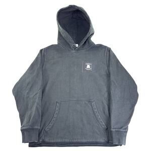 Teddy Fresh Hoodie Men's Medium Black Heavyweight Sweatshirt